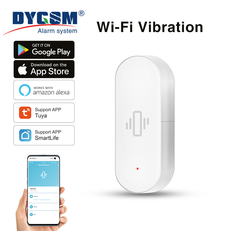 Smart Home Proxmox - Tuya WiFi-trillingssensor, gevoelige detectie, slimme waarschuwingen,
