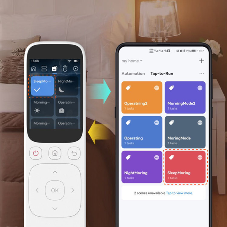 Smart Home Gateway - Nieuwe aanwinst: Draagbare handheld touchscreen gateway,