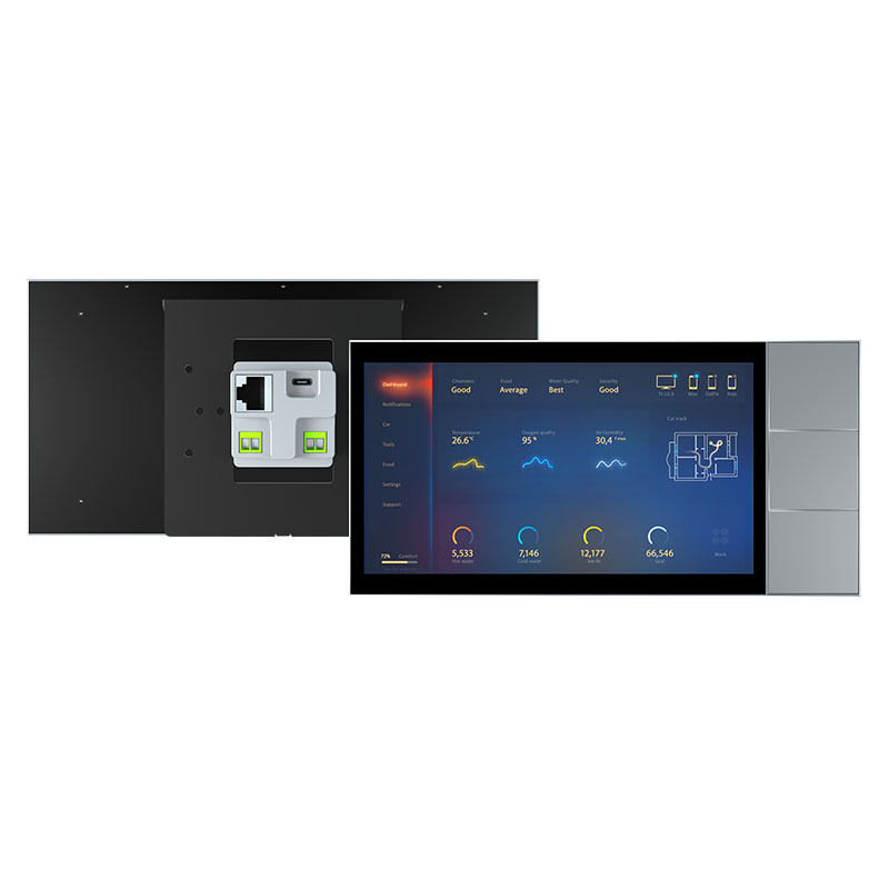 Smart Home Button - 2024 Smart Home-systemen: 8 inch horizontaal/landschapsontwerp,