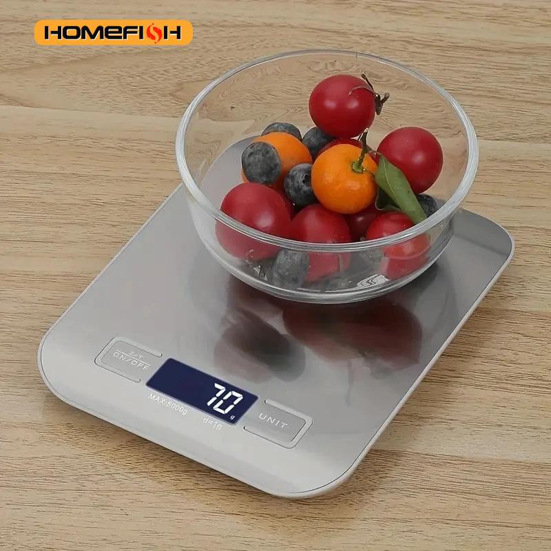 Smart Home Utensils - Huishoudelijke keuken Hoge precisie elektronische gebakbakweegschaal