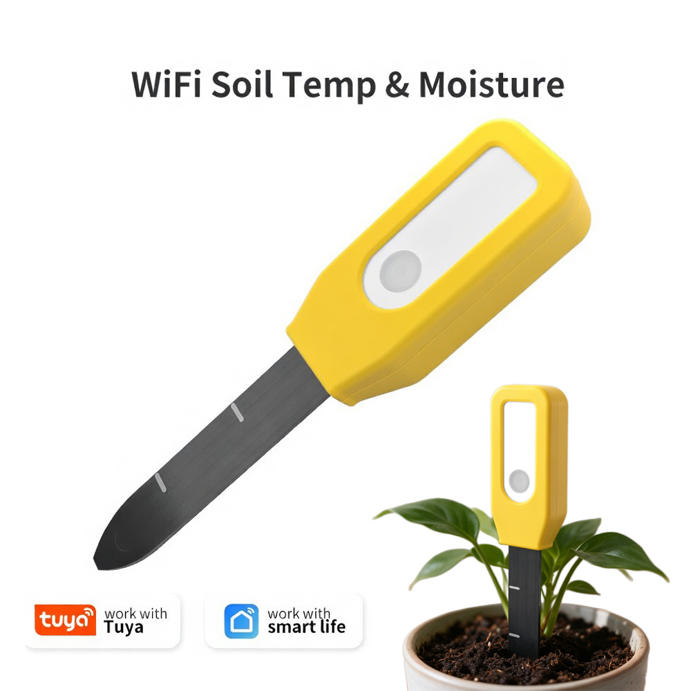 Smart Home News - YFK Tuya WiFi Bodemtemperatuur- en vochtigheidssensor