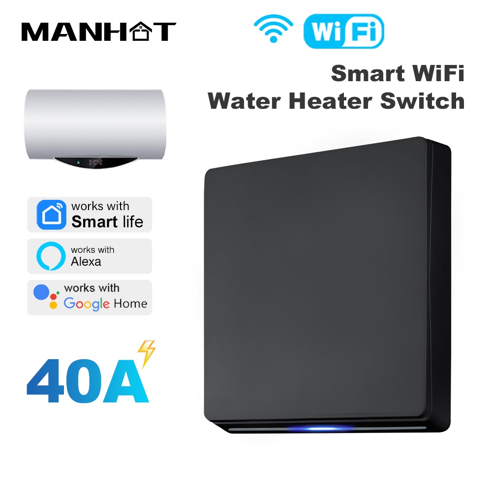 Tuya Smart Switch - MANHOT Smart Wifi EU Boiler Schakelaar
