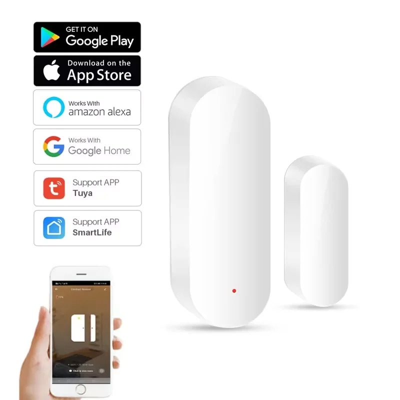 Wireless Door Sensor - Tuya Smart WiFi-deursensor Smart Home Open