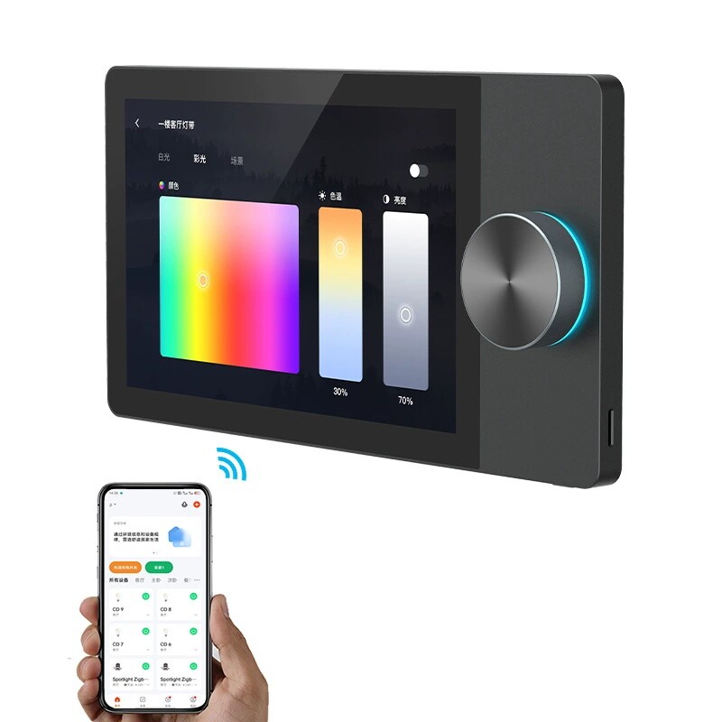Smart Home Gateway - Graffiti Smart Central Control-scherm voor het