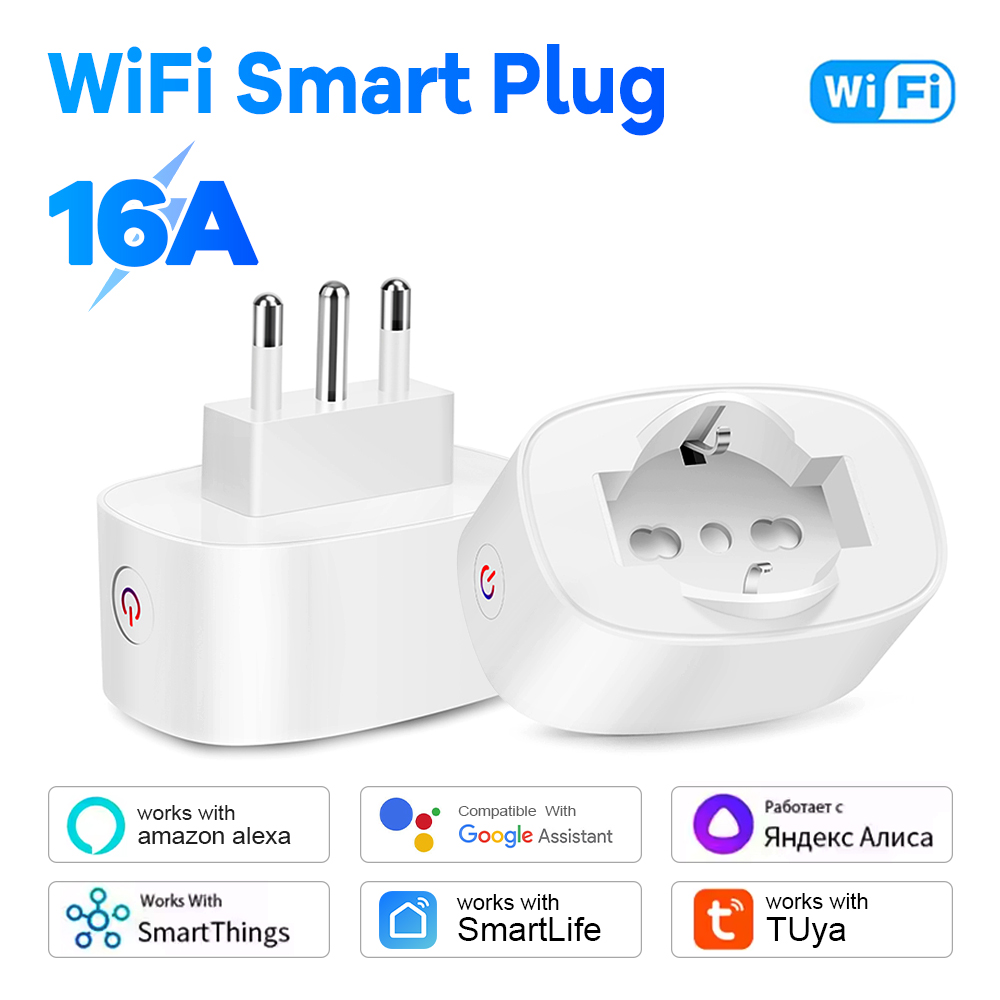 Smart Wall Socket - Smart WiFi Socket BSD60 Italiaanse Chileense