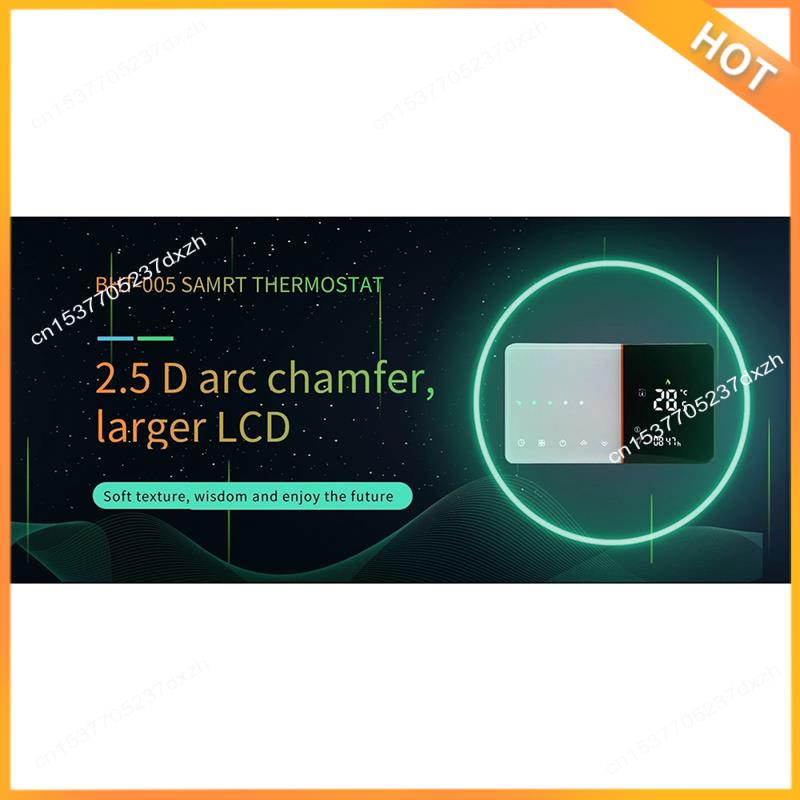 Smart Home Thermostat - A43M slimme wifi-thermostaat voor water- /