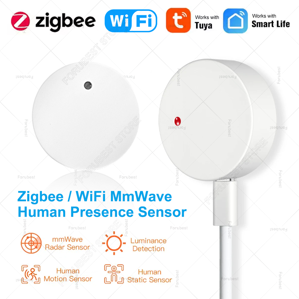 Smart Home Gateway - ZigBee Wifi MmWave Menselijke aanwezigheid Bewegingssensor
