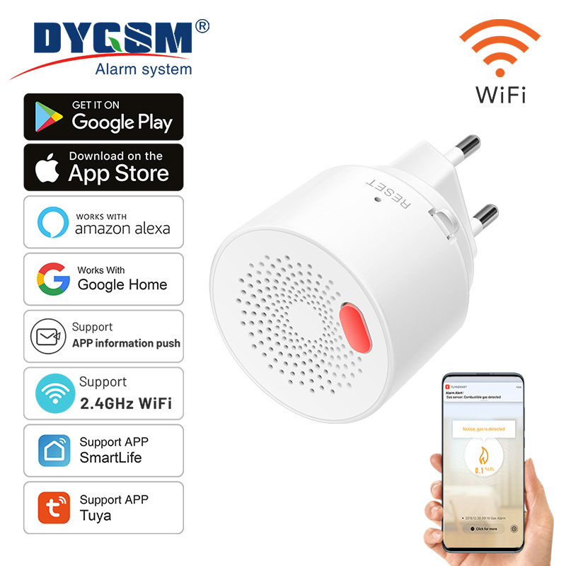 Smart Home Web - Tuya Smart Home Wifi Aardgas Sensor