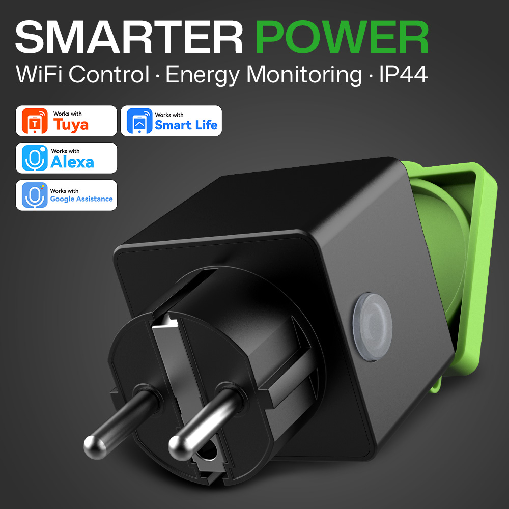 2.4G WiFi Smart Socket voor Tu - Smart Home Energy App recensie en prijs