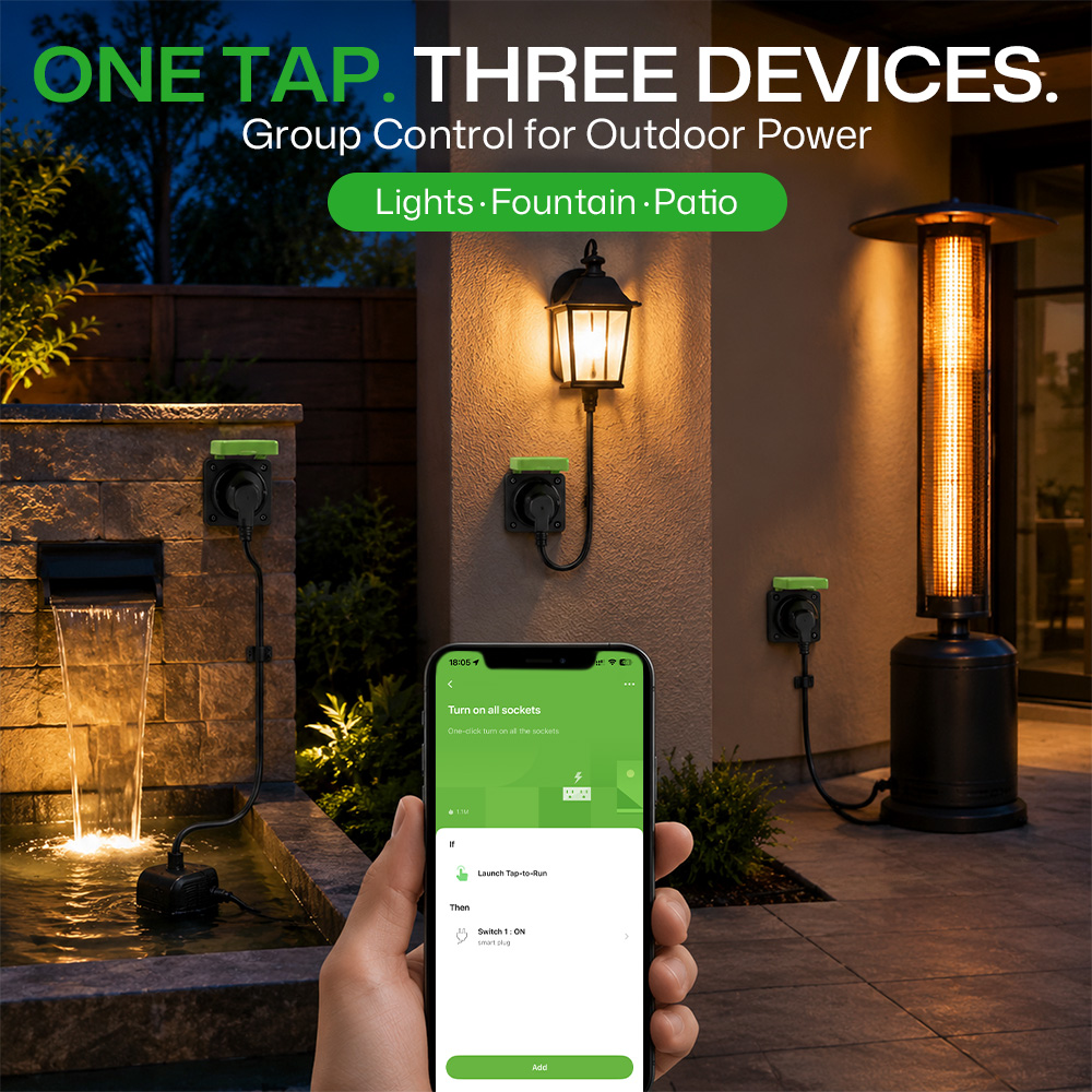 2.4G WiFi Smart Socket voor Tu - Smart Home Energy App recensie en prijs