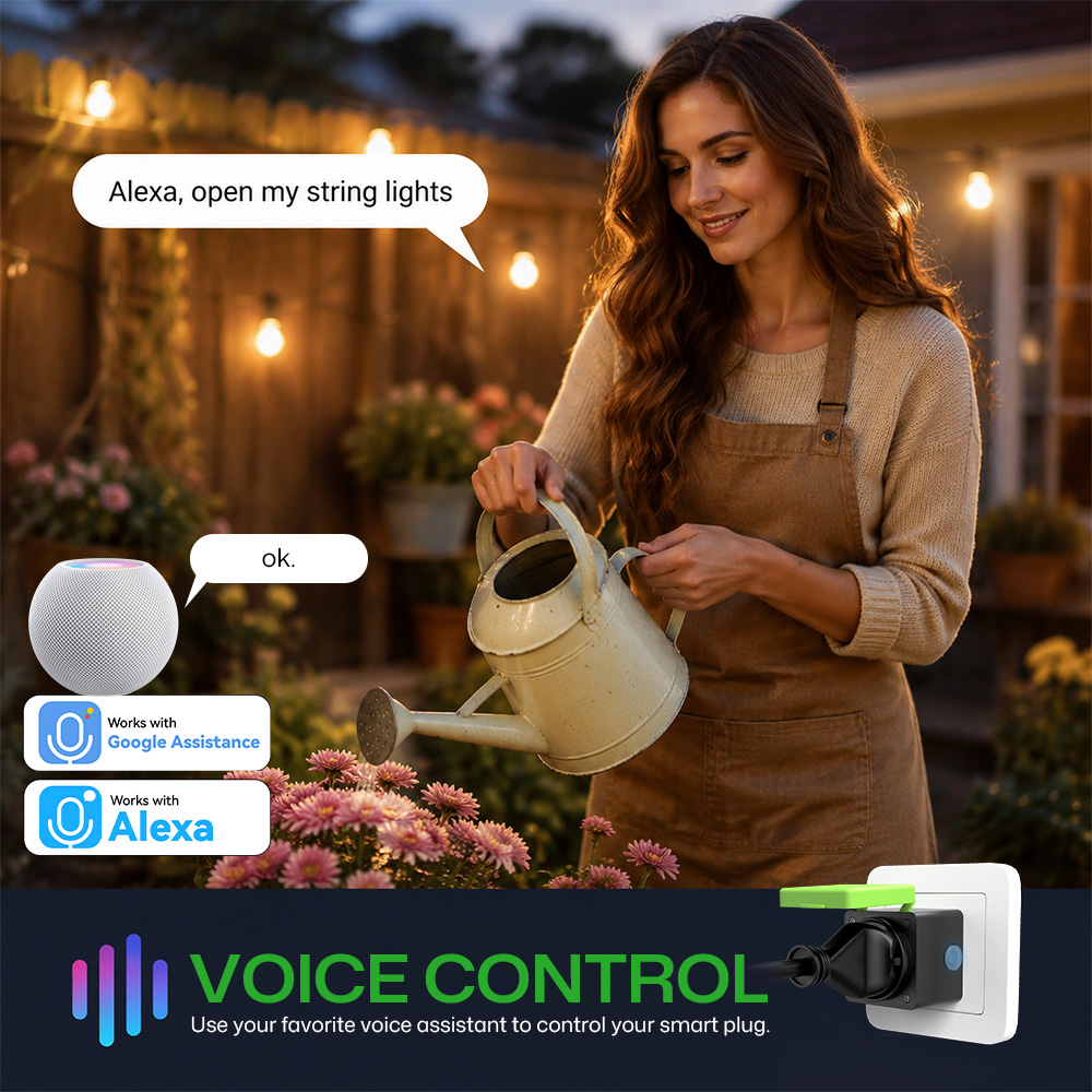 2.4G WiFi Smart Socket voor Tu - Smart Home Energy App recensie en prijs