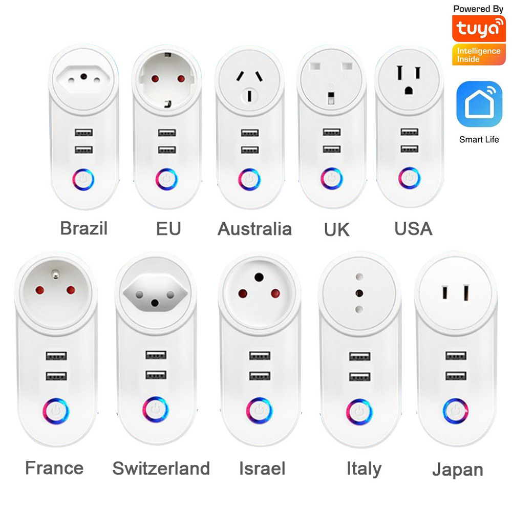 1 Stuks 2.4G Wifi Stekker Met  - Smart Home Energy App recensie en prijs