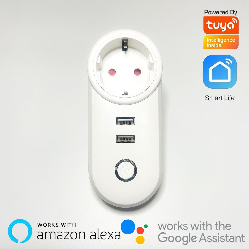 1 Stuks 2.4G Wifi Stekker Met  - Smart Home Energy App recensie en prijs