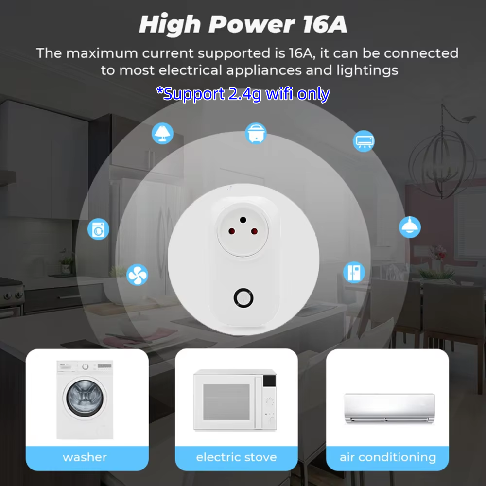 Tuya Smart Socket Israëlische  - Smart Wall Socket recensie en prijs
