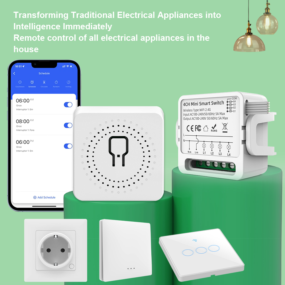 Tuya WiFi Smart Switch 1/2/3/4 - Smart Home Proxmox recensie en prijs