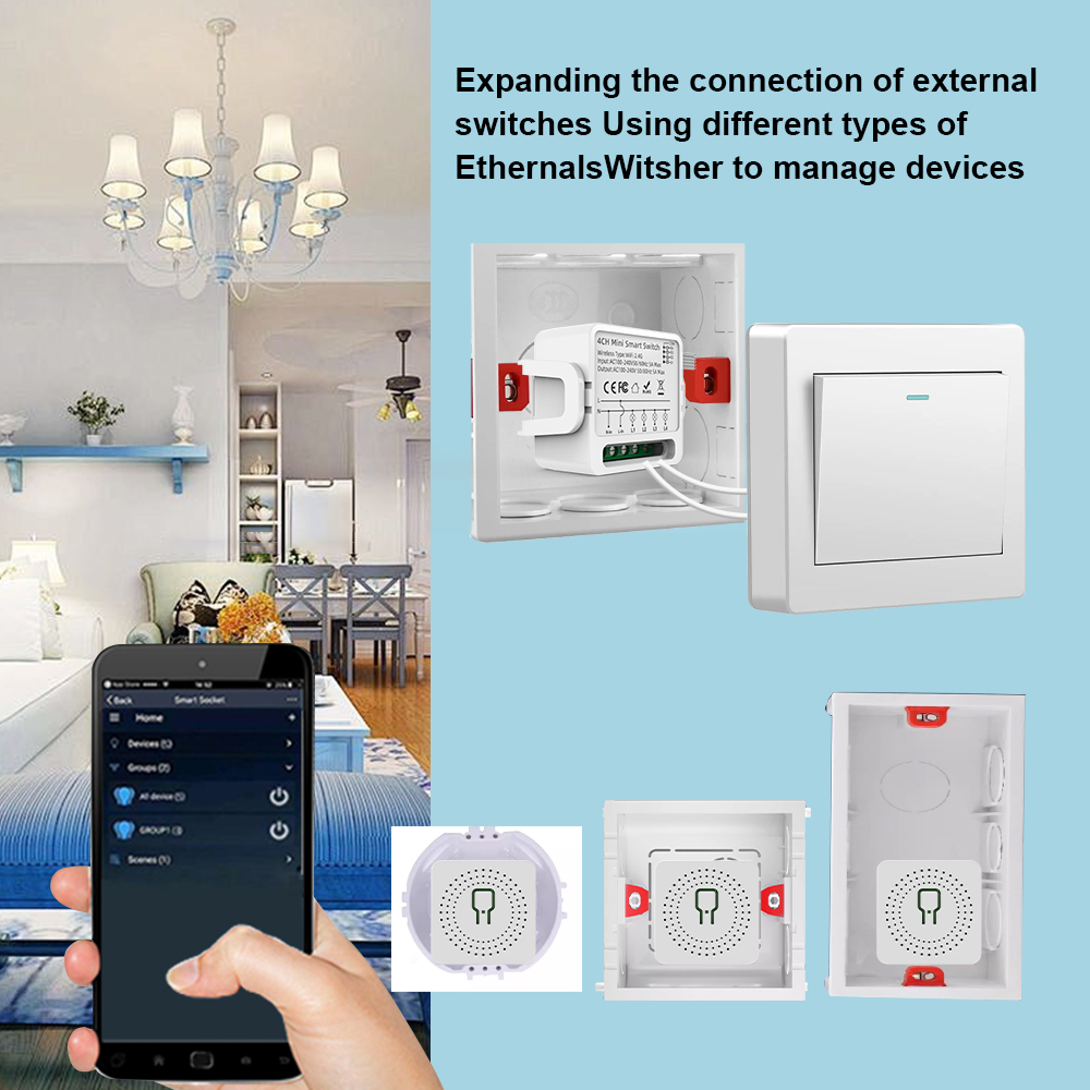 Tuya WiFi Smart Switch 1/2/3/4 - Smart Home Proxmox recensie en prijs