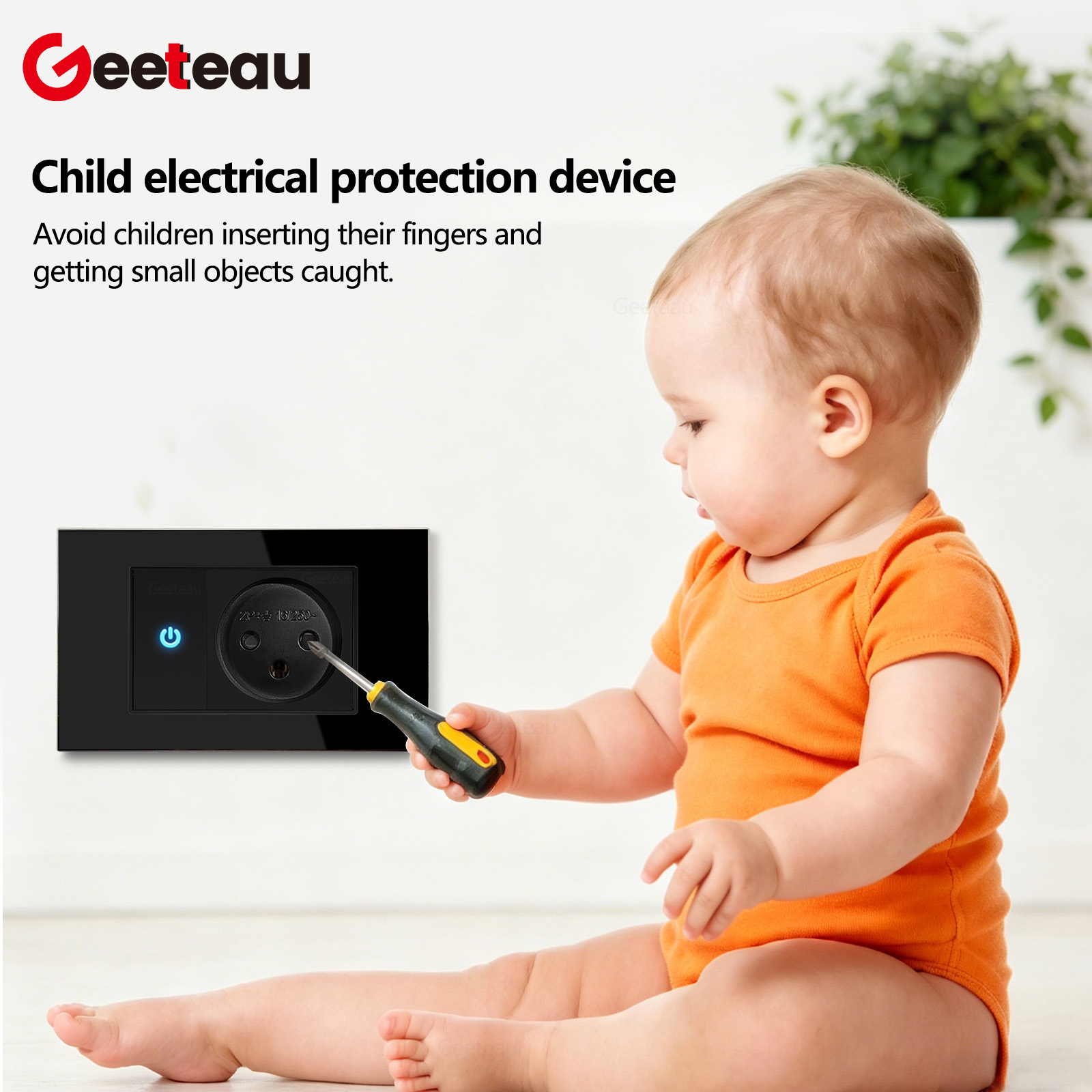 Geeteau Israël Palestina 16A S - Smart Wall Socket recensie en prijs