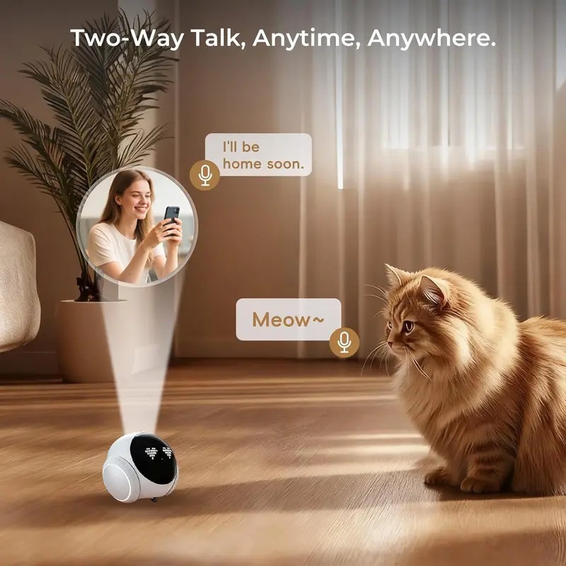 Beweegbare Indoor Huisdierrobo - Smart Home App recensie en prijs