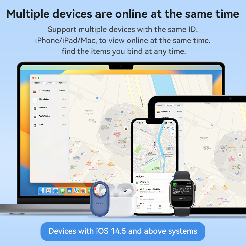 HOCO E94 Voor Apple Find My Mi - Smart Home Hub Apple recensie en prijs