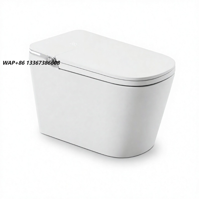 Wit slim toilet met vierkante  - Smart Home App recensie en prijs