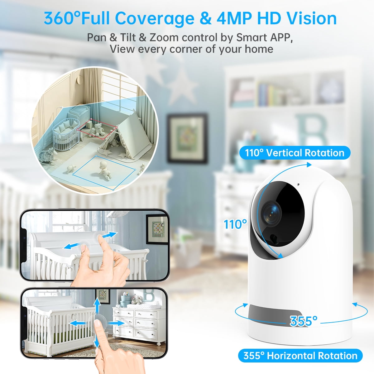 ANSVICAM 2K 5MP WiFi Smart Hom - Smart Home Windows App recensie en prijs