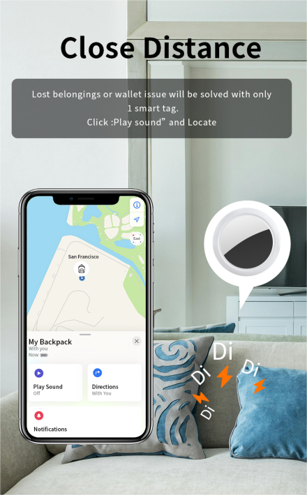 JSPTEC Security Bluetooth Tag  - Smart Home Hub Apple recensie en prijs