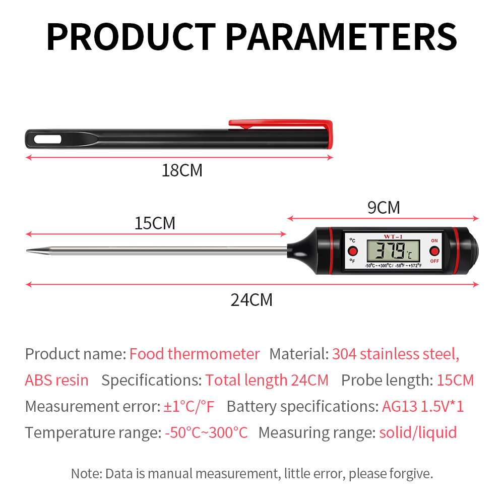 Digitale Voedselthermometer Ni - Smart Home Utensils recensie en prijs