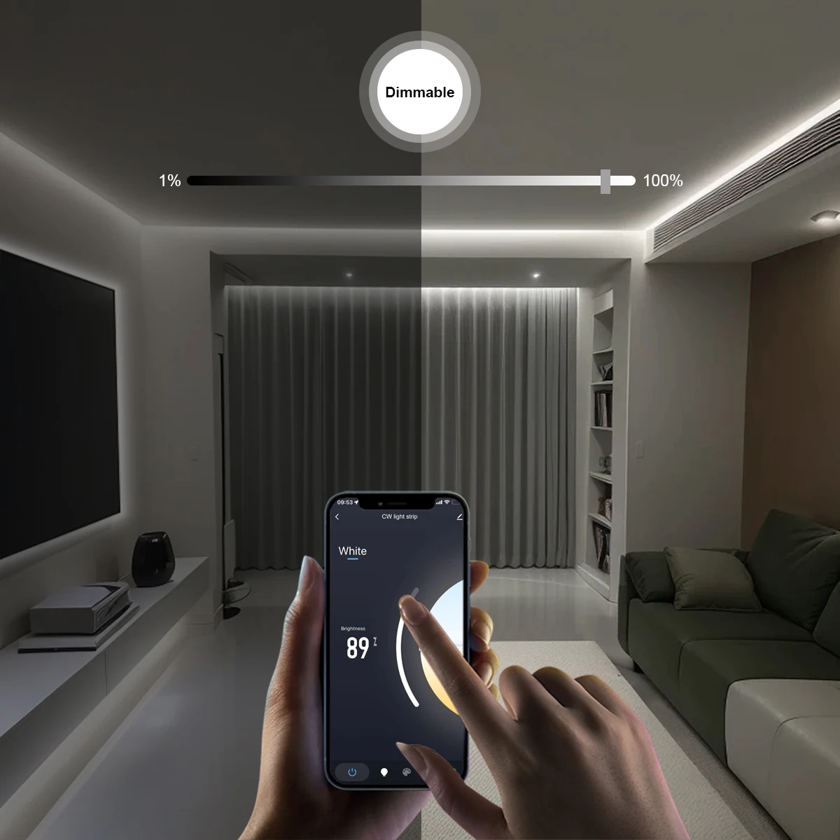Zigbee 3.0 CCT 2700K-6500K Dim - Smart Home Hub Apple recensie en prijs