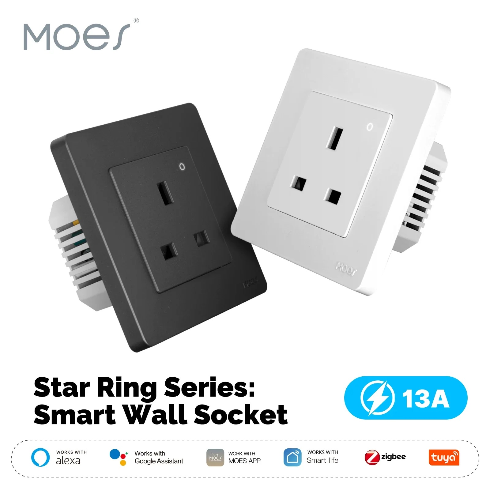 MOES Tuya ZigBee Smart Socket  - Smart Home Energy App recensie en prijs