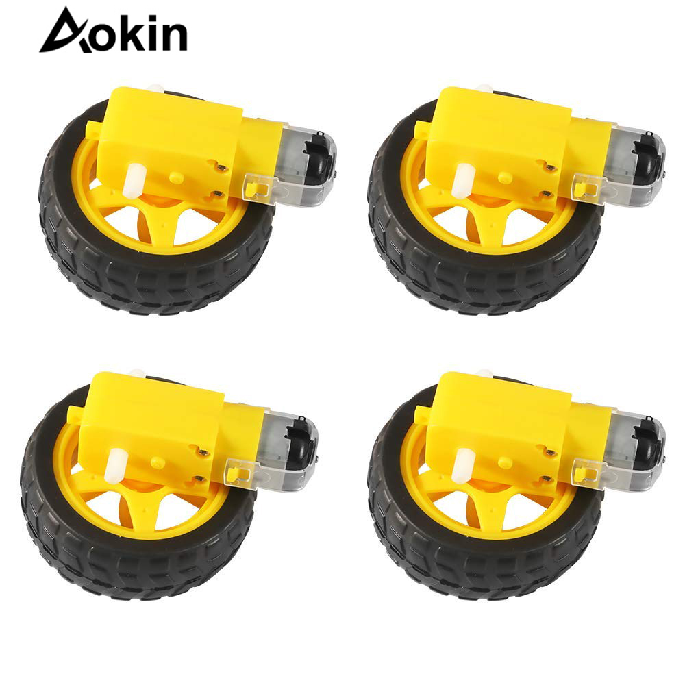 4 Stuks Dc Elektrische Motor + - Smart Home Yellow recensie en prijs