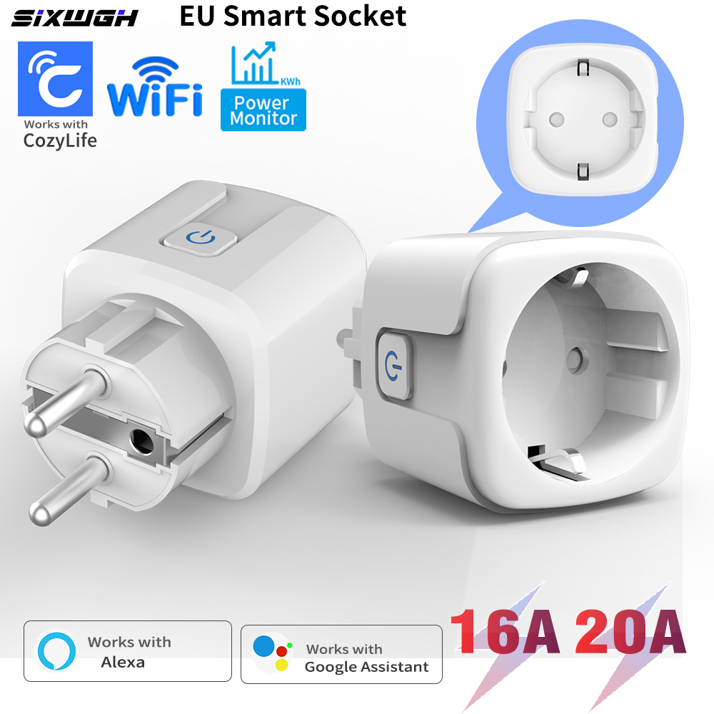 20A/16A EU FR-stekker WiFi Sma - Smart Home Energy App recensie en prijs