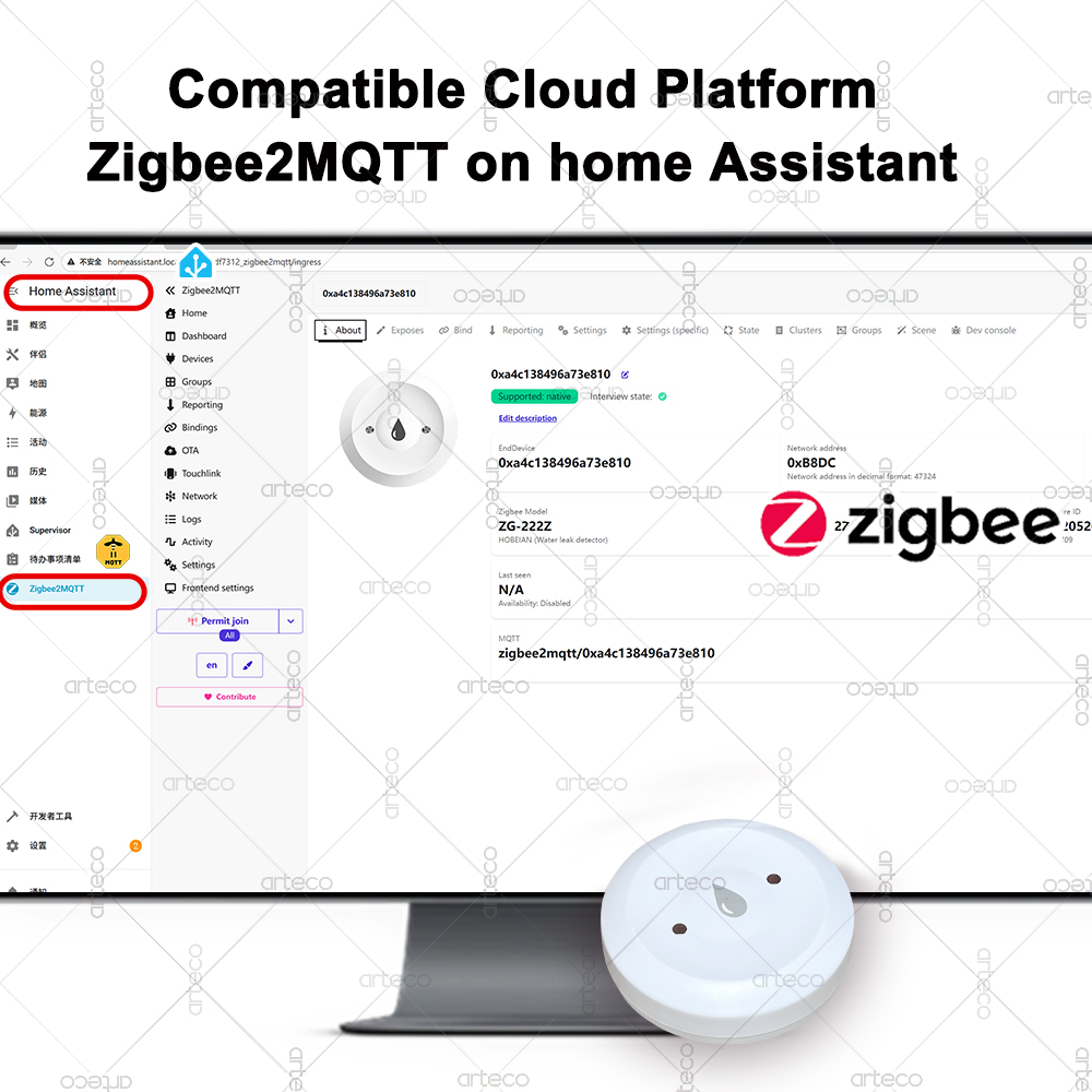 Tuya Smart Zigbee Watersensor  - Smart Home Gateway recensie en prijs