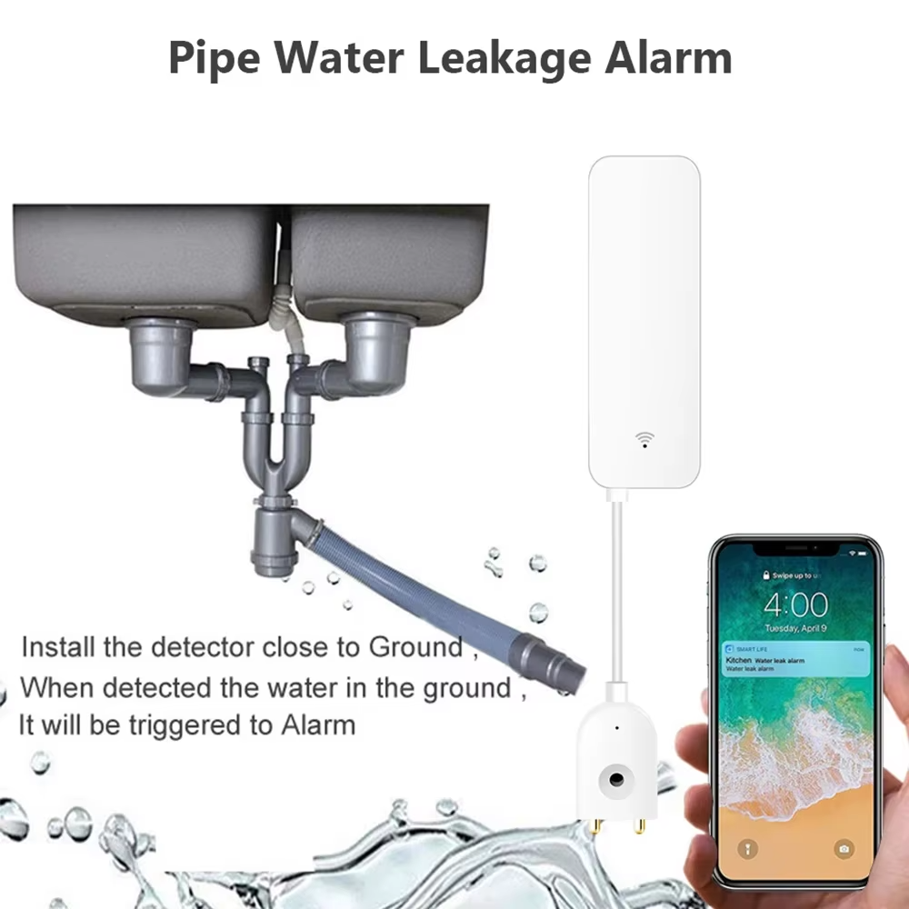 ZigBee WiFi Waterleksensor Ove - Smart Home Web recensie en prijs