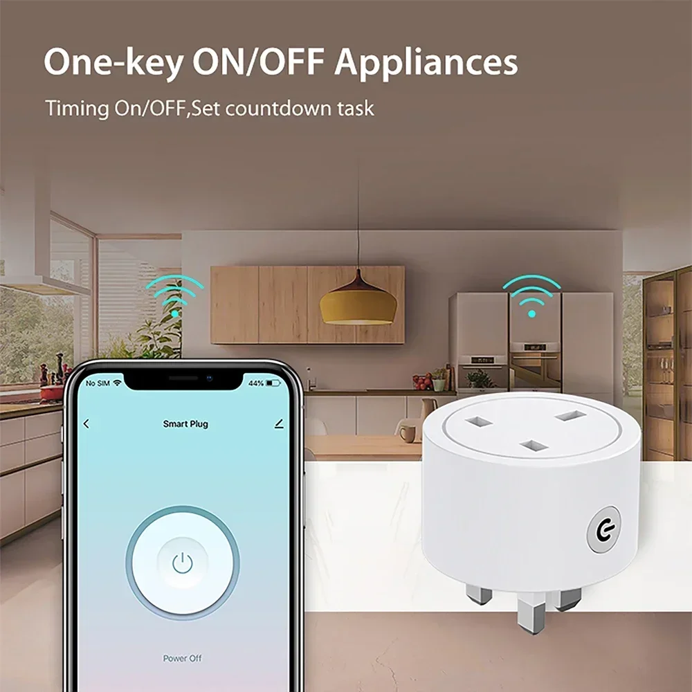 Zigbee Smart Plug 16A UK-stekk - Smart Home Energy App recensie en prijs