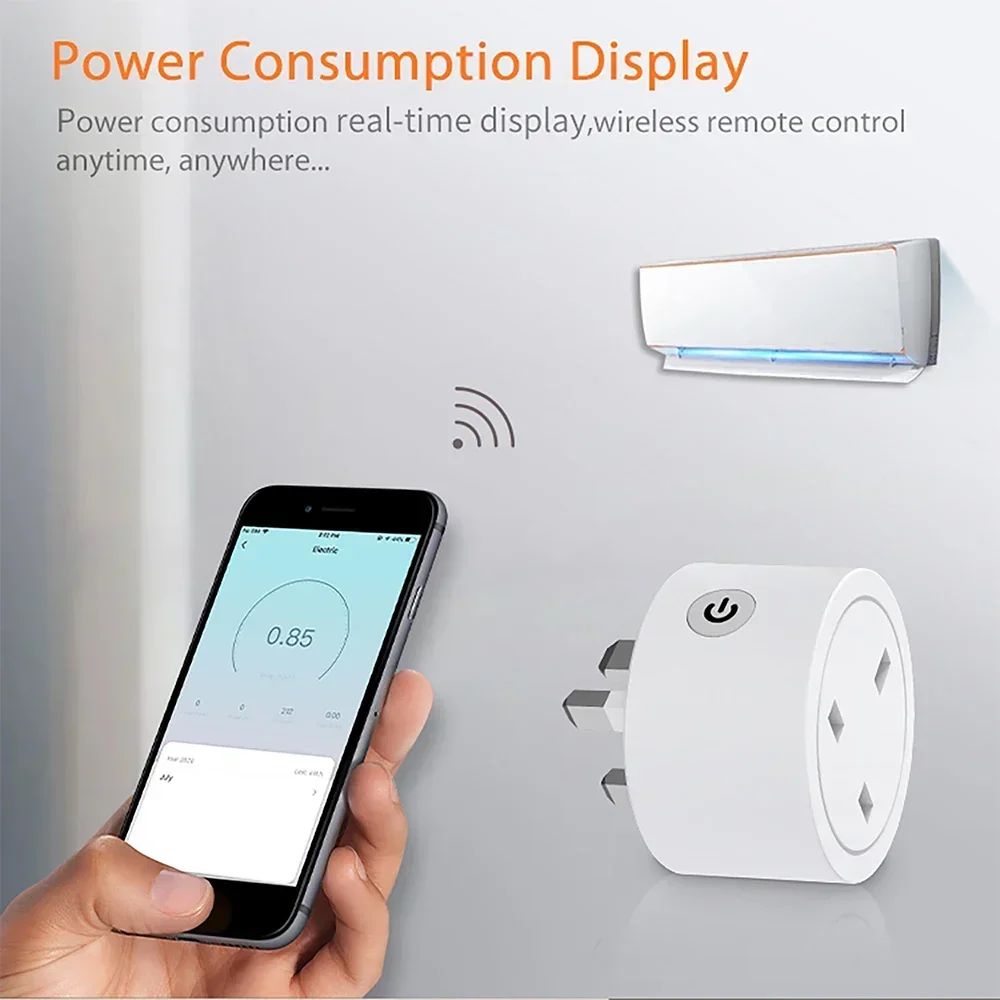 Zigbee Smart Plug 16A UK-stekk - Smart Home Energy App recensie en prijs