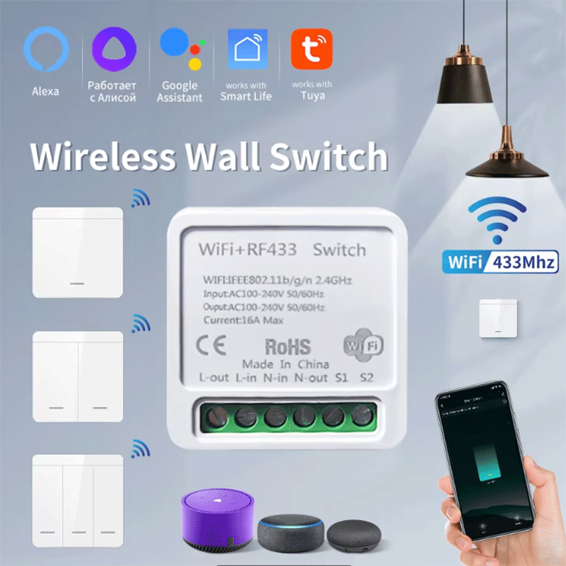 Tuya WiFi Slimme Lichtschakela - Tuya Smart Switch recensie en prijs