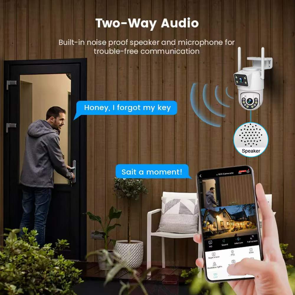 4MP UHD O-kam APP 2.4G & 5G Du - Smart Home Windows App recensie en prijs