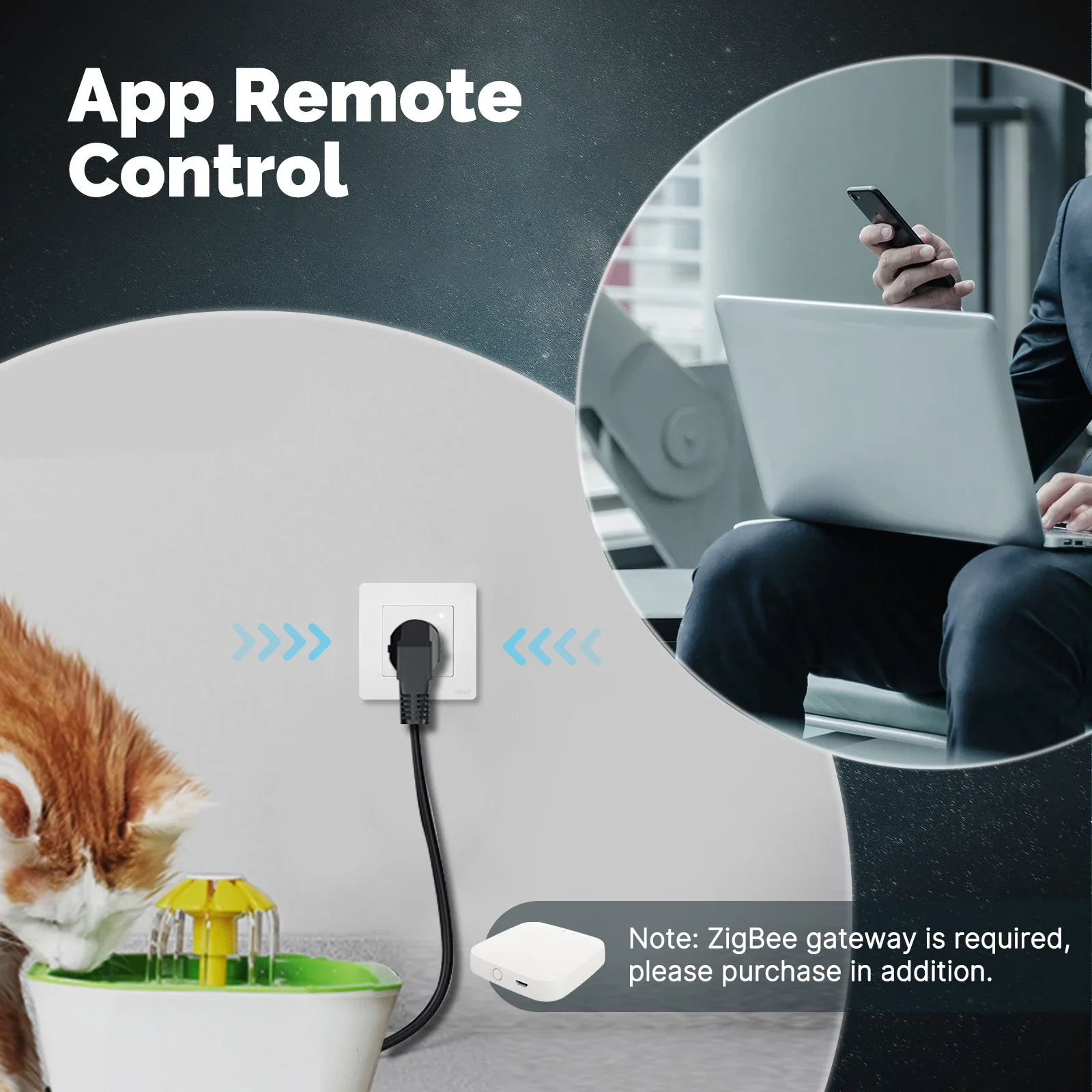 MOES Tuya ZigBee Smart Socket  - Smart Home Energy App recensie en prijs