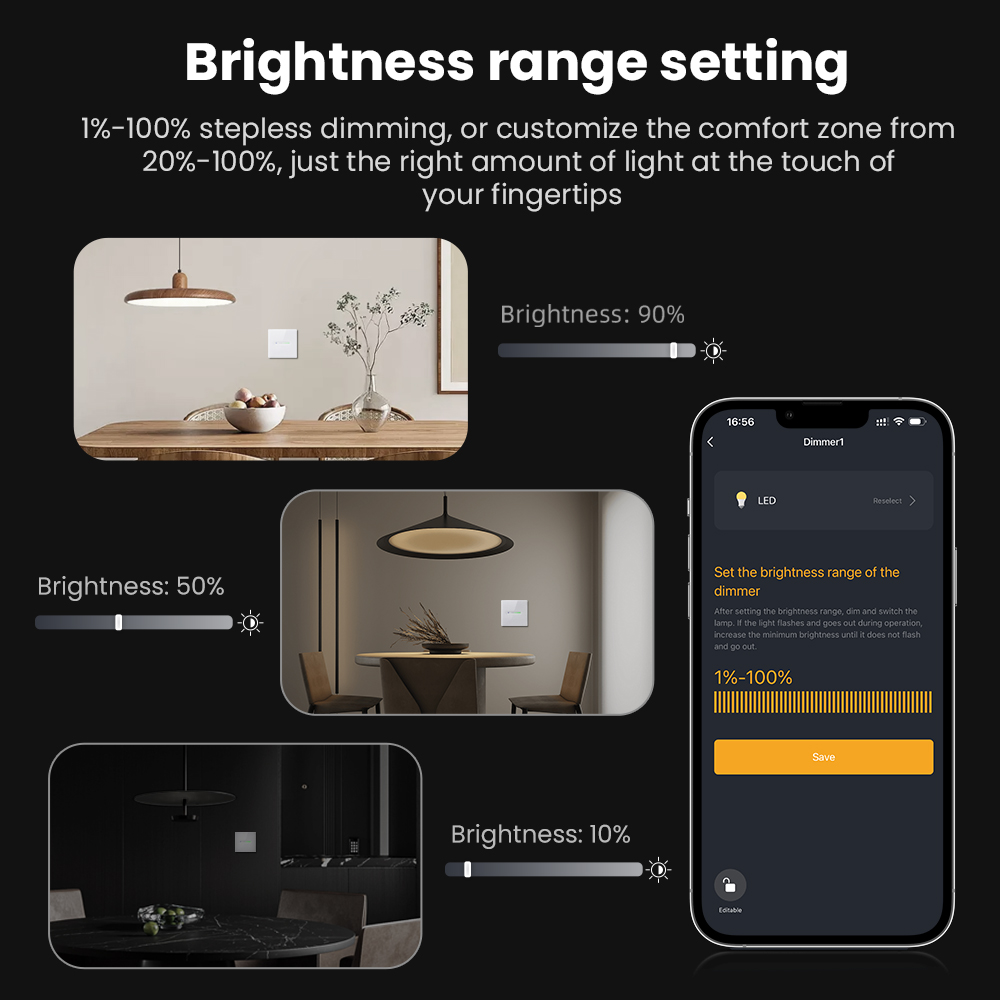 AVATTO WiFi 1/2 Gang Smart Dim - Tuya Smart Switch recensie en prijs