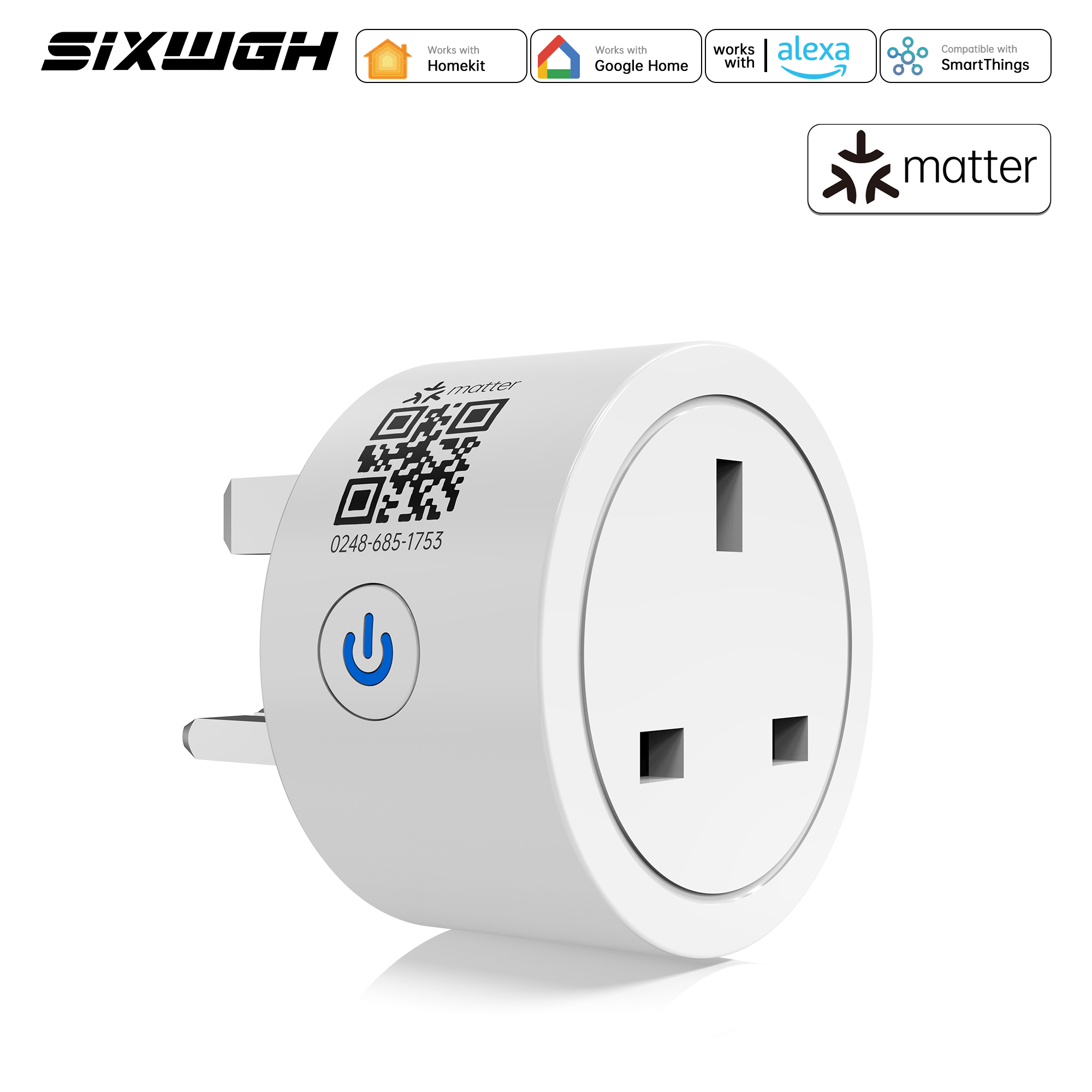 Matter Smart Plug UK, naadloze - Smart Home Hub Apple recensie en prijs