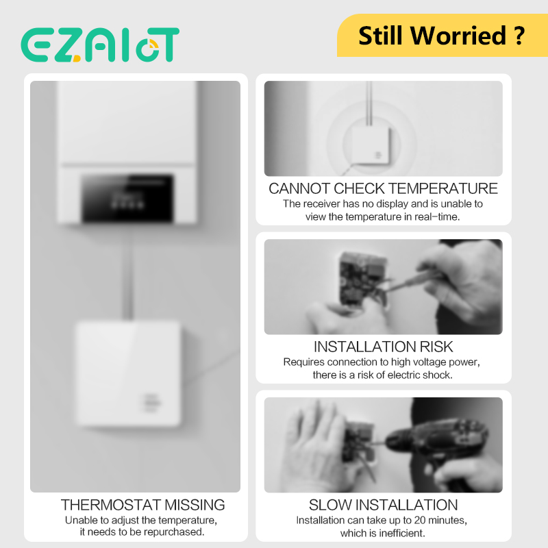 Tuya WiFi Slimme Thermostaat W - Smart Home Thermostat recensie en prijs