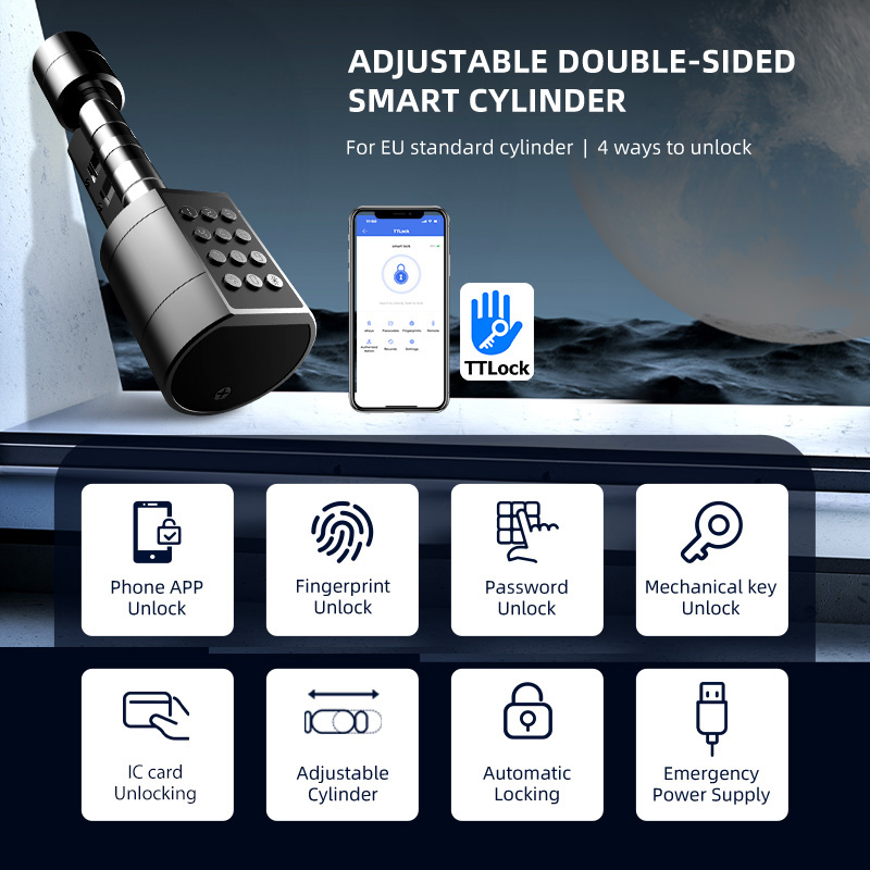 Smart Euro Cilindrisch Deurslo - Smart Home Gateway recensie en prijs