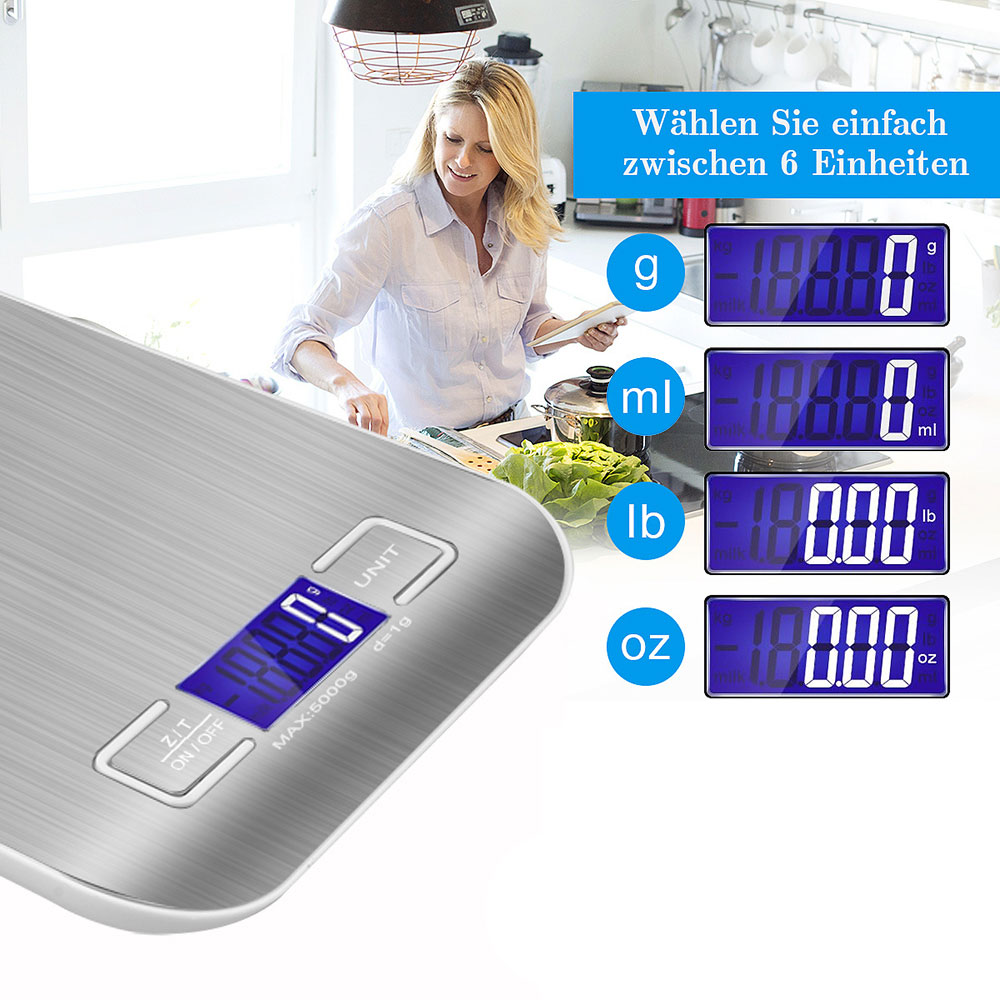 Digitale keukenweegschaal LED- - Smart Home Utensils recensie en prijs