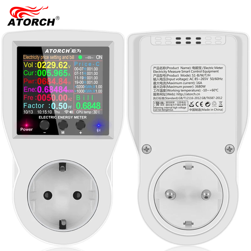 ‌ Tuya WiFi Smart Socket 16A P - Smart Home Energy App recensie en prijs