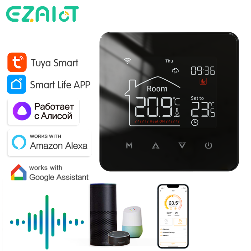 WiFi Tuya Smart Home Thermosta - Smart Home Thermostat recensie en prijs