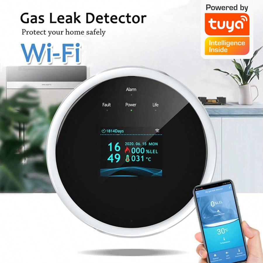 2.4G WiFi Gasalarmsensor Brand - Smart Home Web recensie en prijs