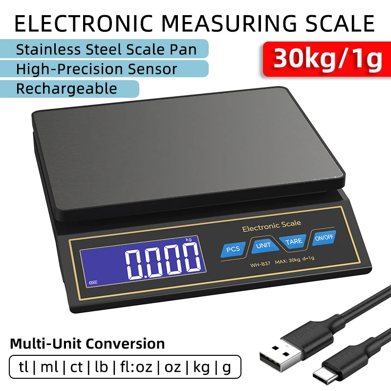 30 kg / 1 g digitale keukenwee - Smart Home Utensils recensie en prijs