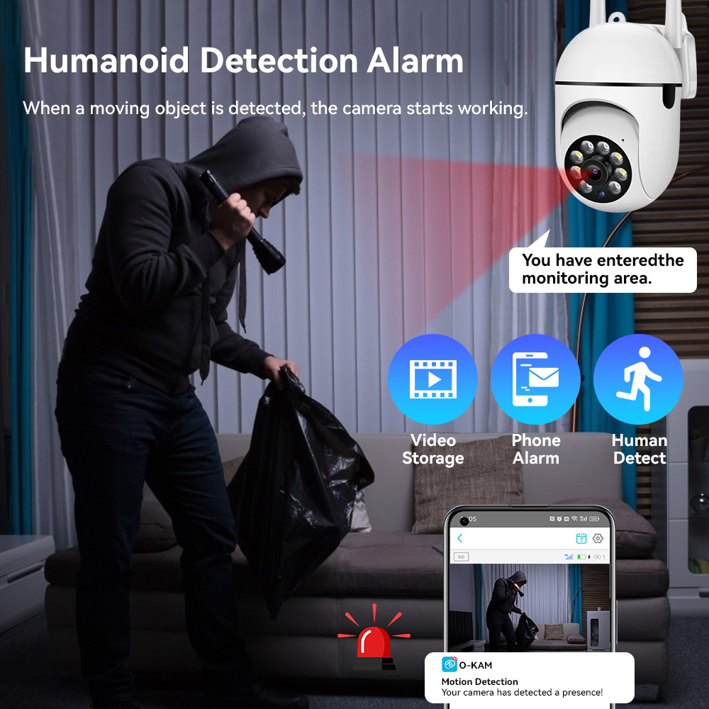 8MP 2.4G Wifi IP CCTV Camera K - Smart Home Windows App recensie en prijs
