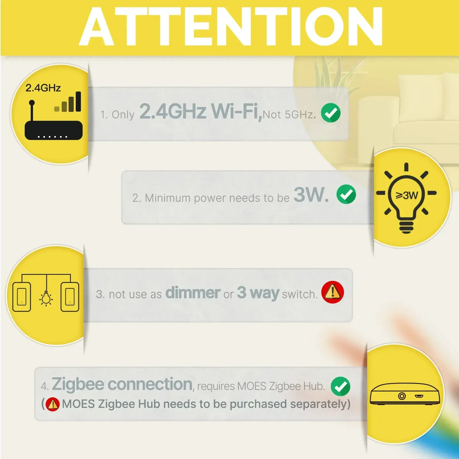 MOES Tuya ZigBee US Smart Ligh - Smart Home Button recensie en prijs