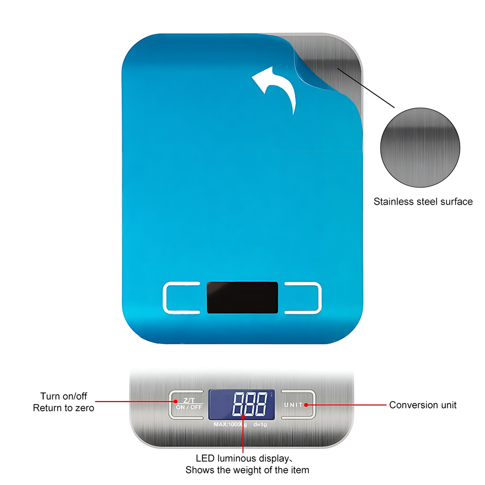 5 kg/10 kg roestvrijstalen ele - Smart Home Utensils recensie en prijs
